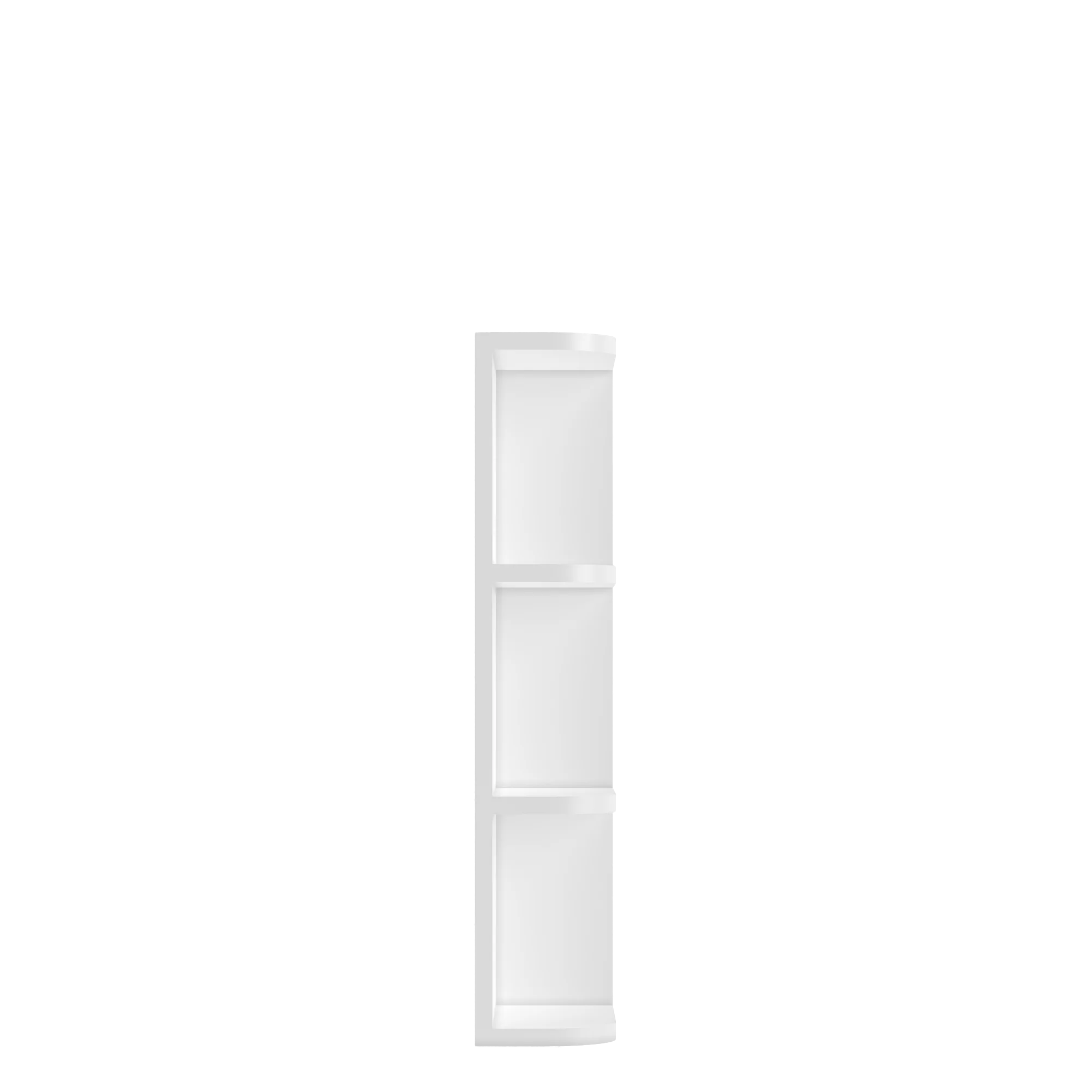 What-Not-Shelf Kitchen Cabinet WN630 Alpina White LessCare 6 in. width 30 in. height 12 in. depth - Image 3