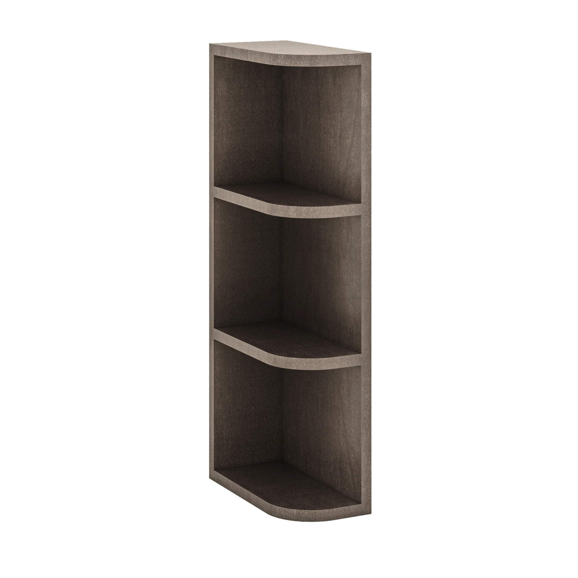 What-Not-Shelf Kitchen Cabinet WN630 Milan Slate 6 in. width 30 in. height 12 in. depth - Image 2