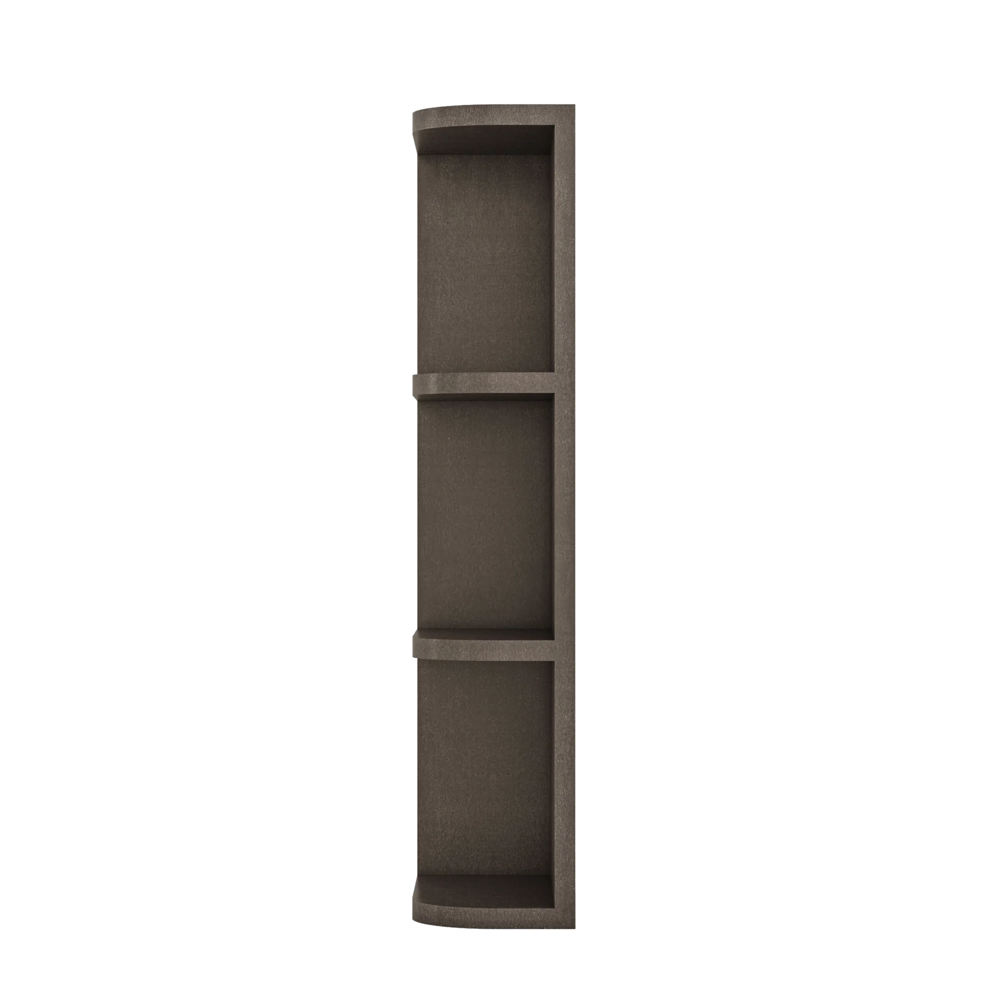 What-Not-Shelf Kitchen Cabinet WN630 Milan Slate 6 in. width 30 in. height 12 in. depth - Image 3