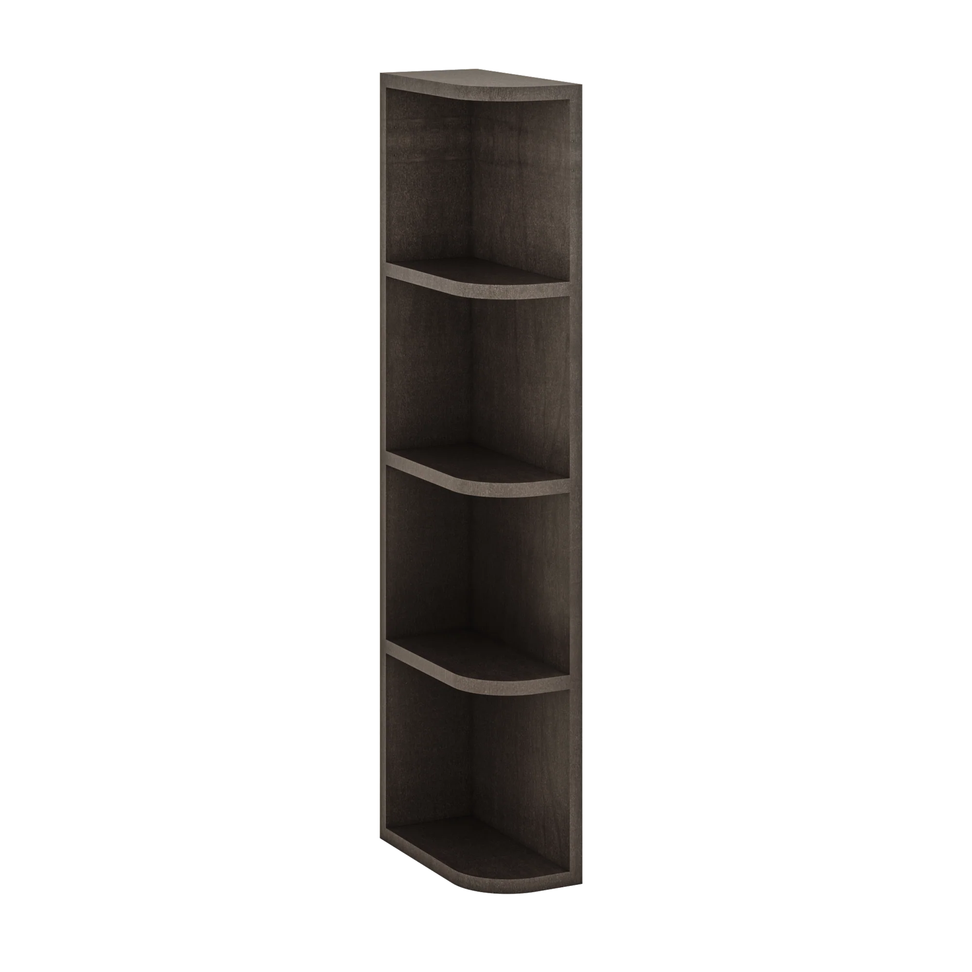 What-Not-Shelf Kitchen Cabinet WN642 Milan Slate 6 in. width 42 in. height 12 in. depth - Image 2