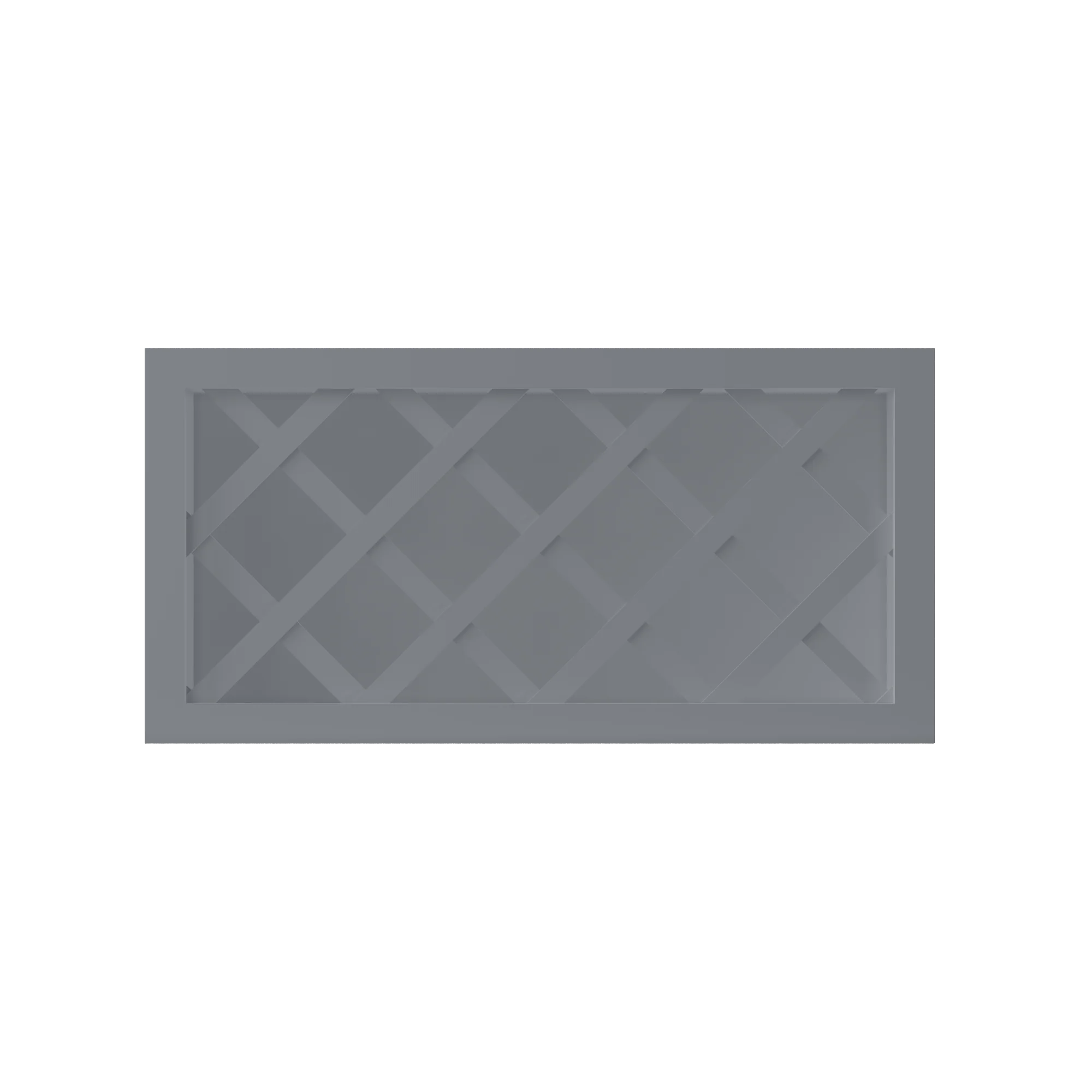 Wine Rack Kitchen Cabinet WR3015 Colonial Gray LessCare 30 in. width 15 in. height 12 in. depth - Image 3
