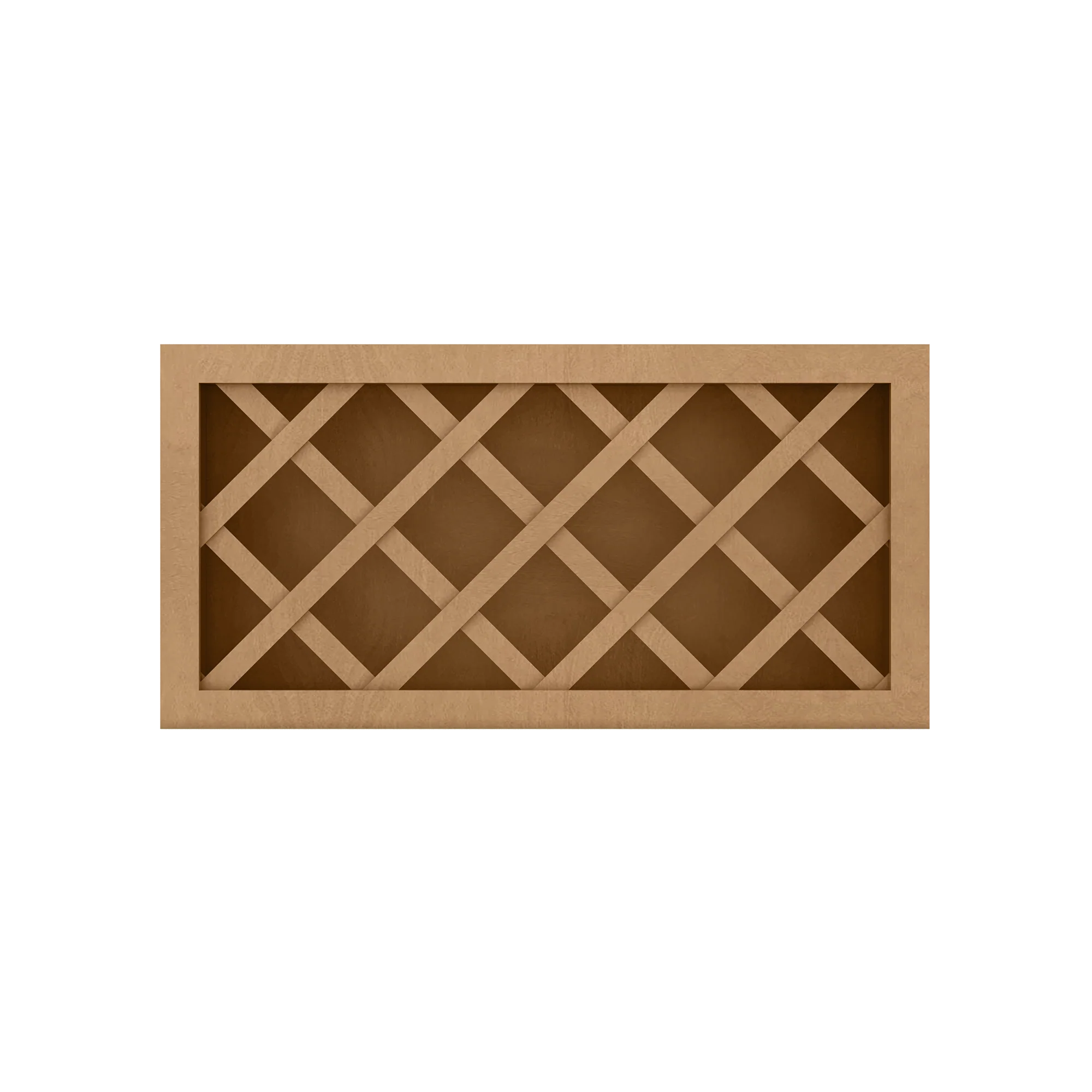 Wine Rack Kitchen Cabinet WR3015 Shaker Toffee LessCare 30 in. width 15 in. height 12 in. depth - Image 3