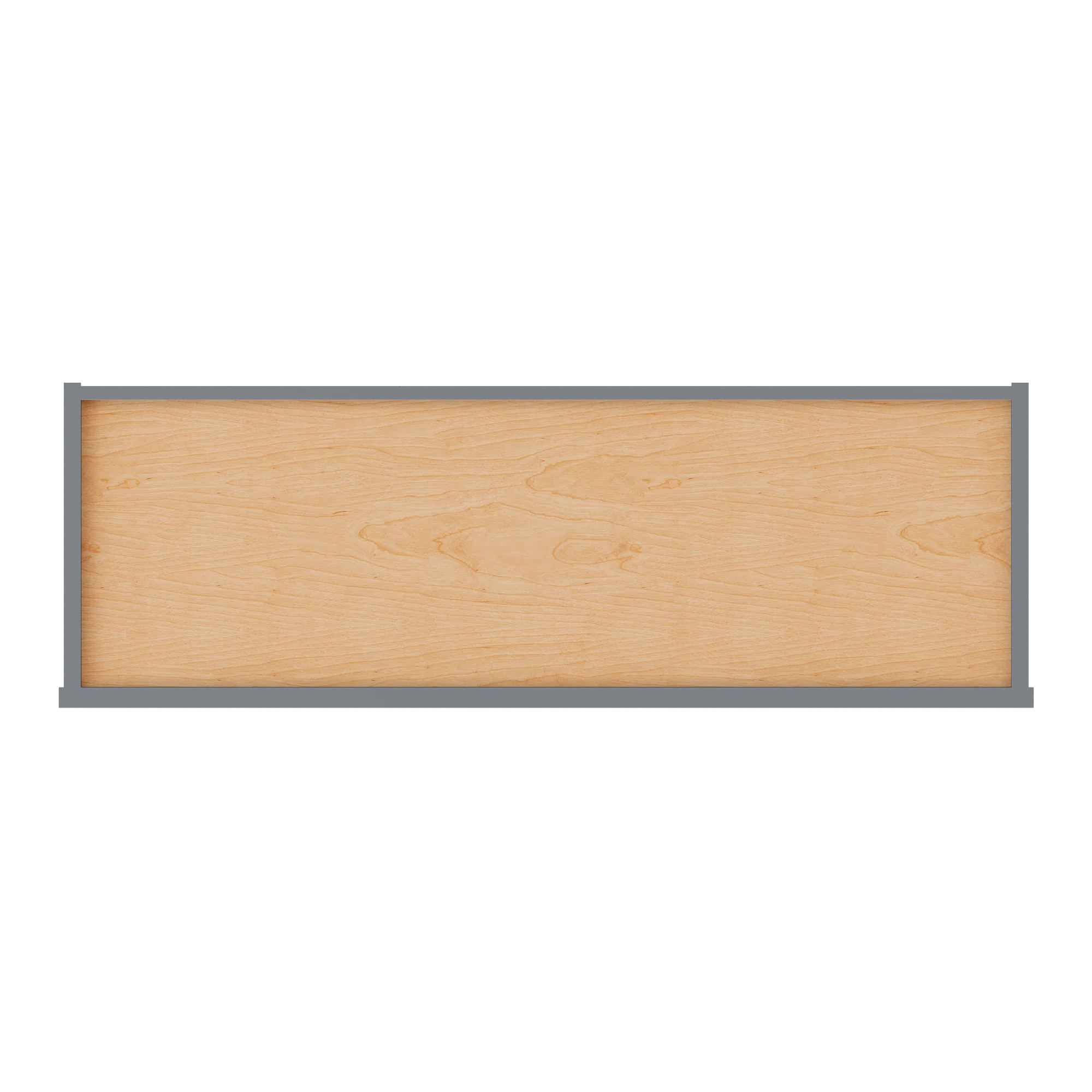 Wine Rack Kitchen Cabinet WR3615 Colonial Gray LessCare 36 in. width 15 in. height 12 in. depth - Image 4