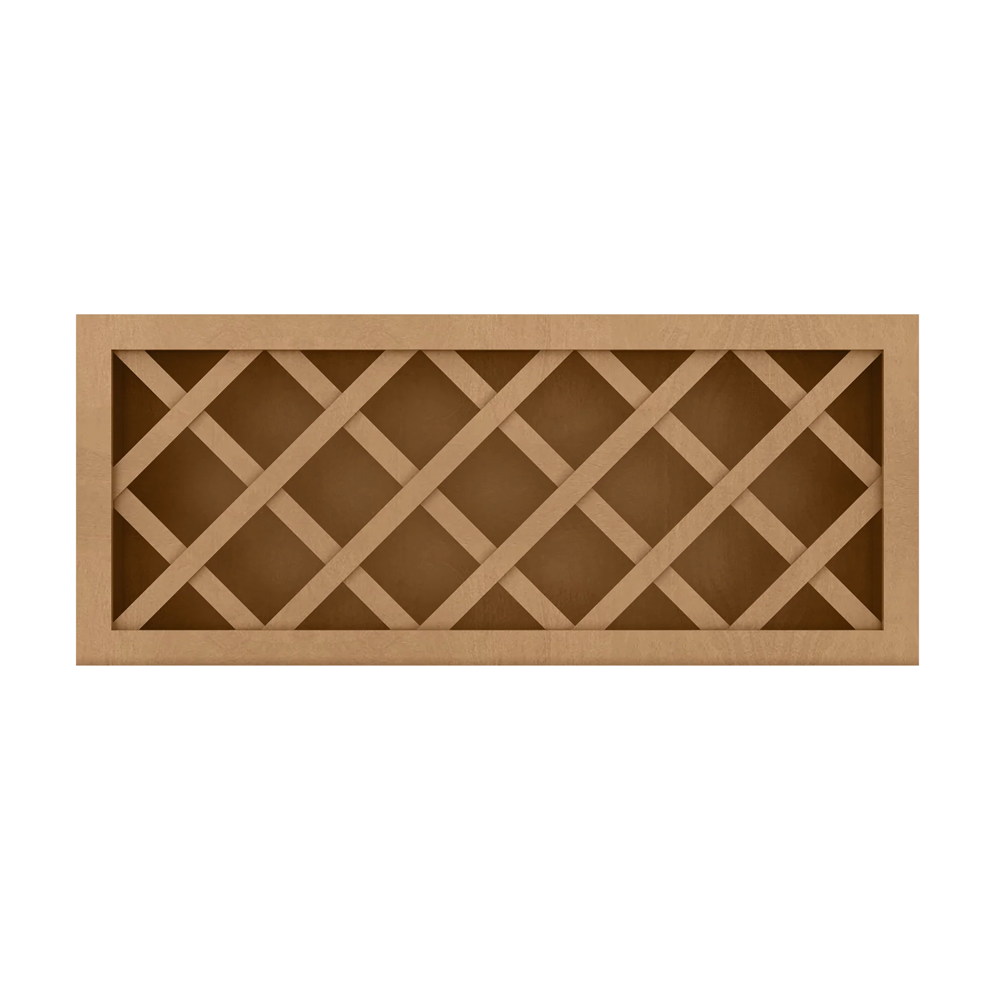 Wine Rack Kitchen Cabinet WR3615 Shaker Toffee LessCare 36 in. width 15 in. height 12 in. depth - Image 3