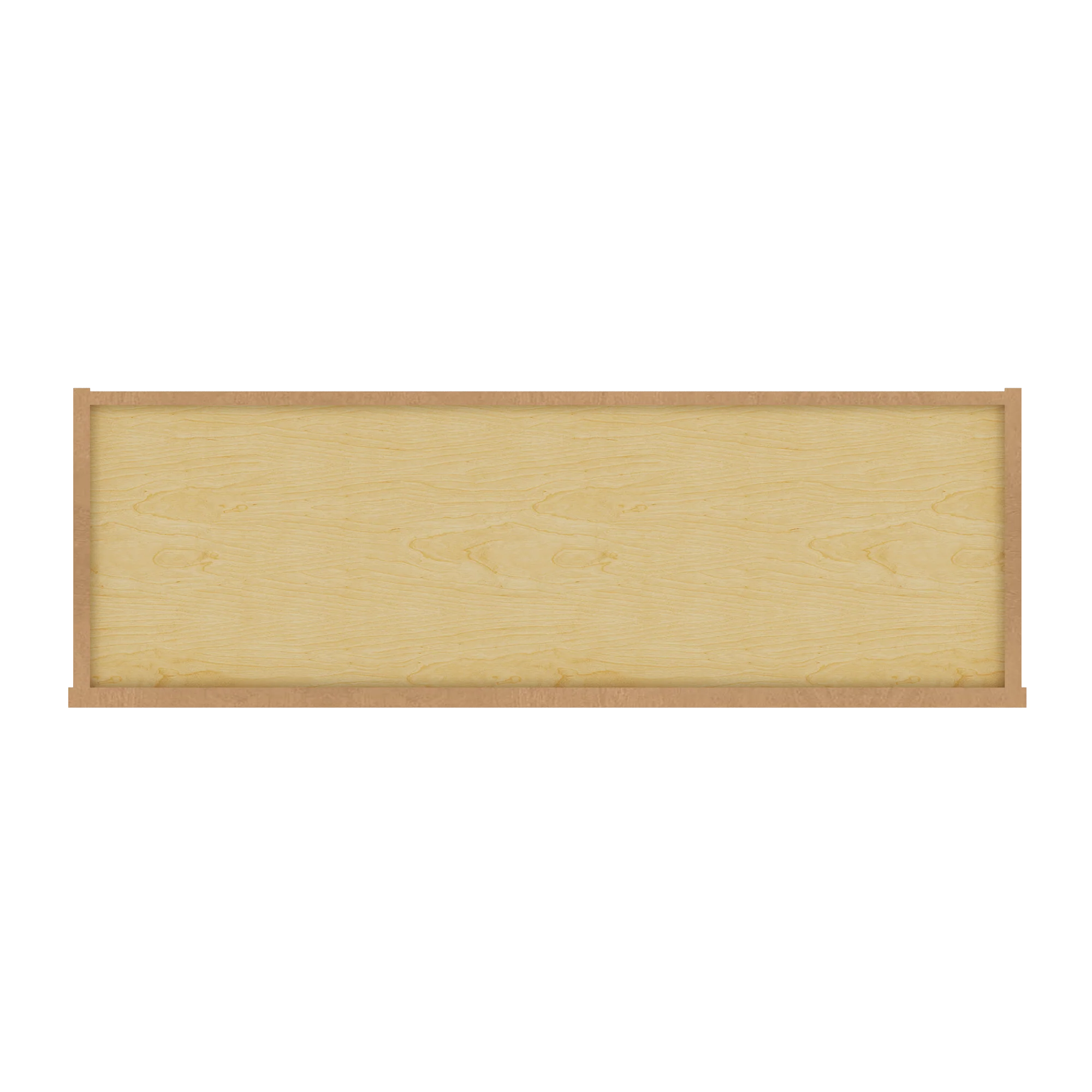 Wine Rack Kitchen Cabinet WR3615 Shaker Toffee LessCare 36 in. width 15 in. height 12 in. depth - Image 4