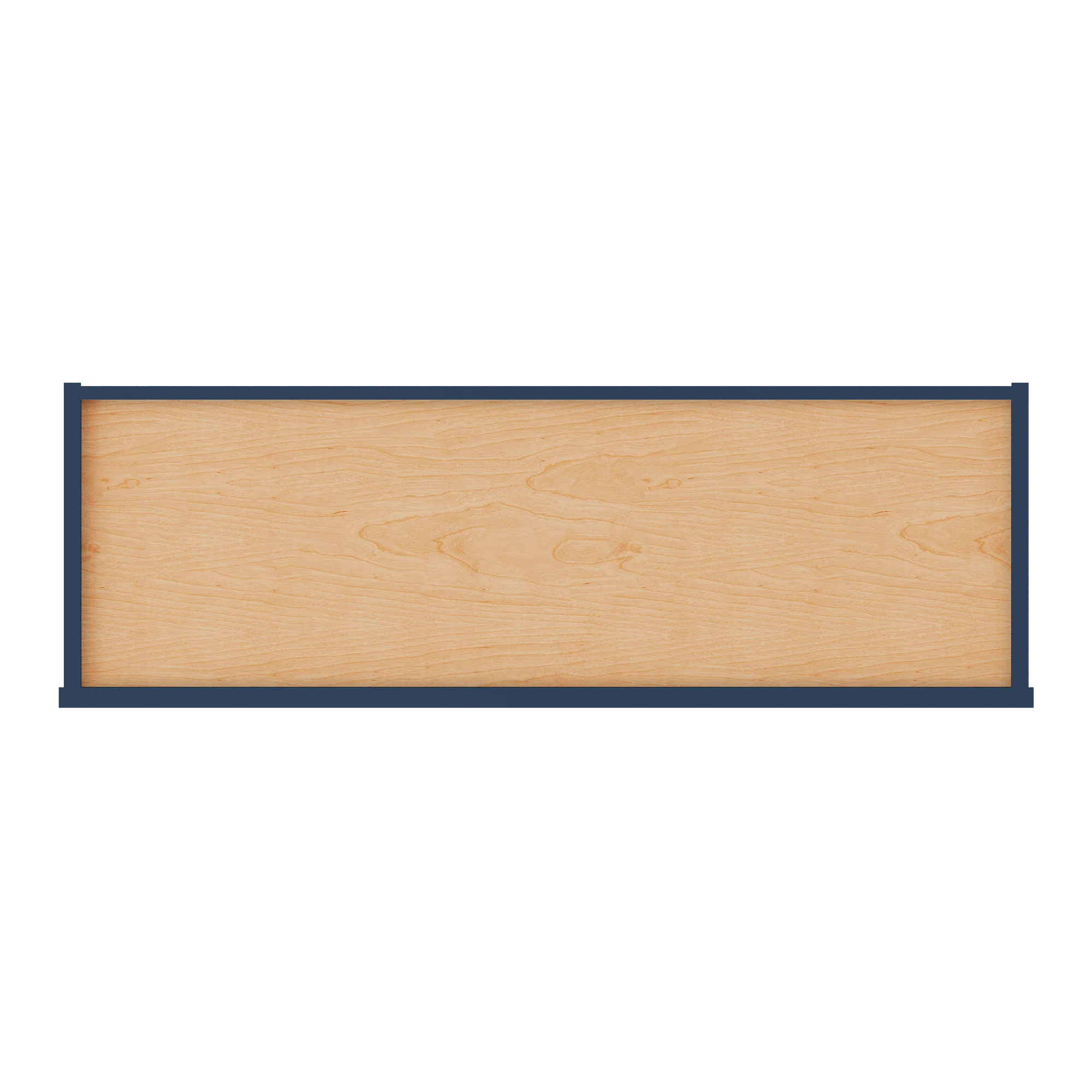 Wine Rack Kitchen Cabinet WR3615 Danbury Blue LessCare 36 in. width 15 in. height 12 in. depth - Image 4
